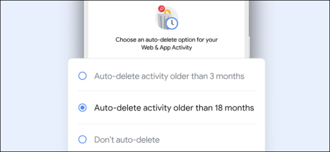 google auto delete