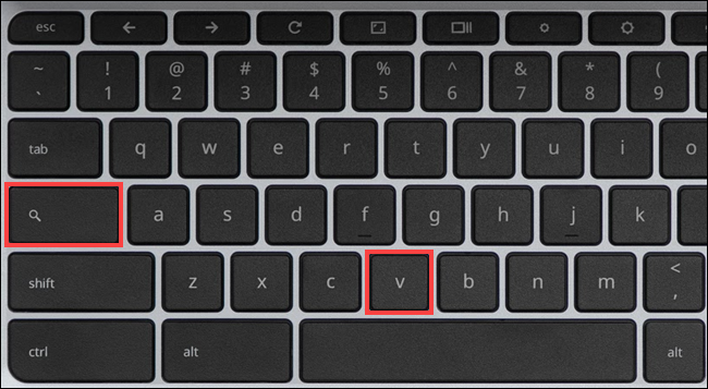 atalho de teclado para área de transferência