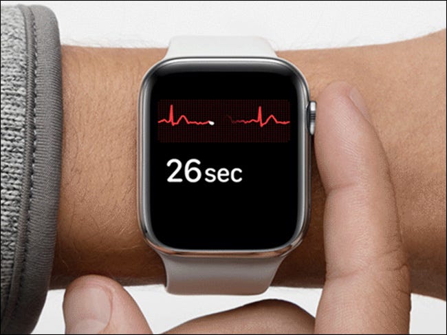 fazendo ECG com apple watch