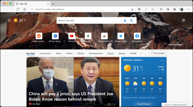 Como Substituir A Página Inicial Do Microsoft Edge Por Algo Melhor 5121