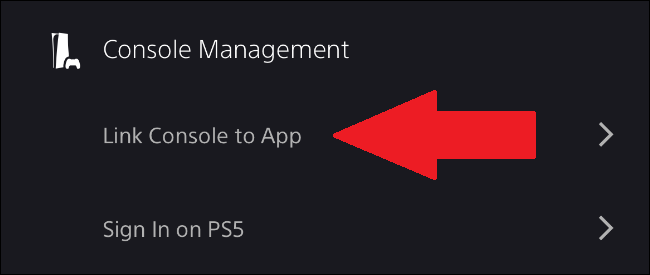 vincular o console ps5 ao app playstation