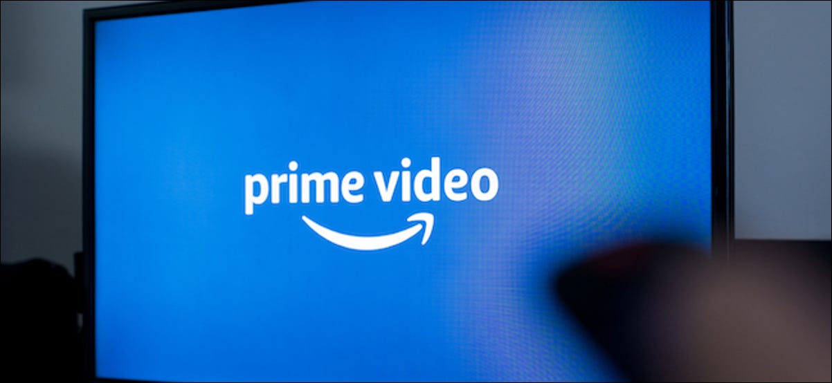 Amazon Prime Video sendo assistido em uma TV