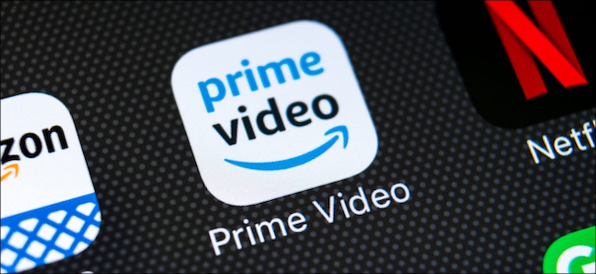 Ícone do aplicativo móvel Amazon Prime Video