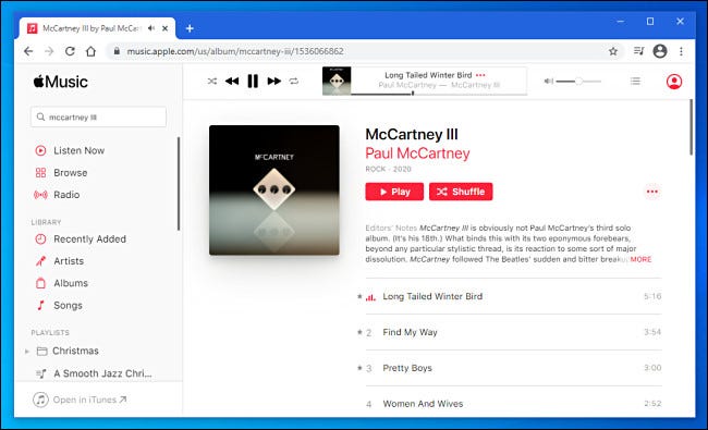 apple music windows 11