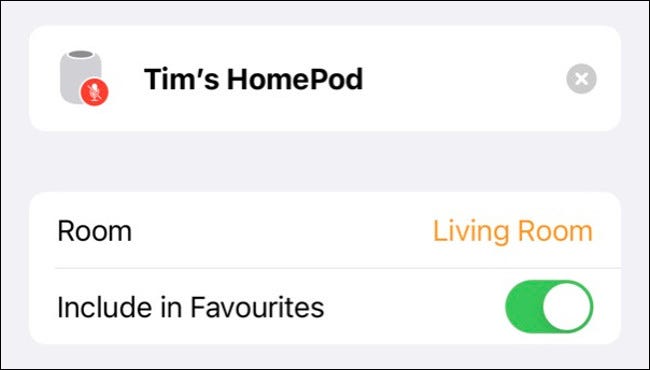 Especifique a localização de cada HomePod