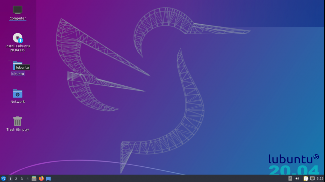 Desktop Lubuntu