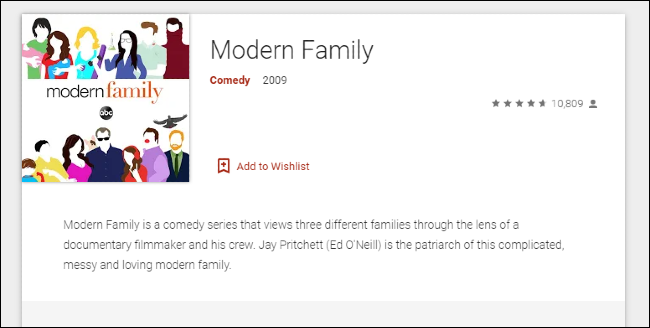 Família moderna no Google Play