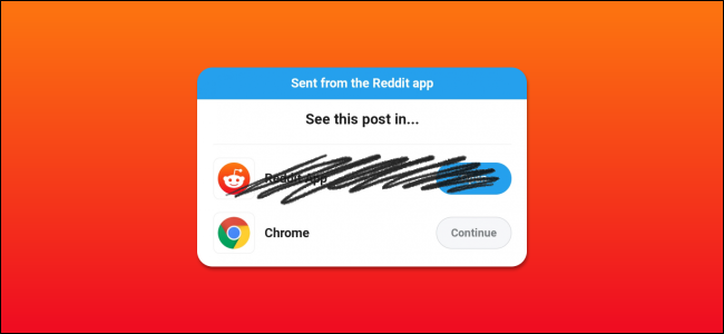 reddit parar aberto no pop-up do aplicativo