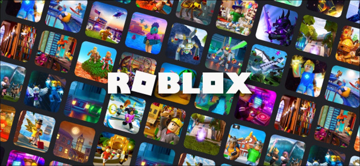 O logotipo e a arte do Roblox