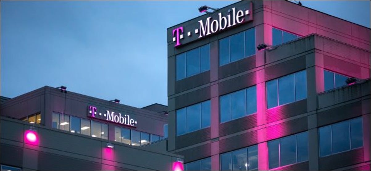 A sede da T-Mobile em Bellevue, Washington.