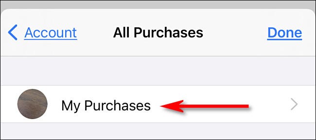 Toque em "Minhas compras".