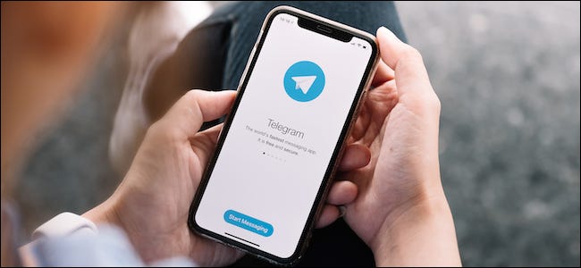 Usuário do Telegram excluindo sua conta