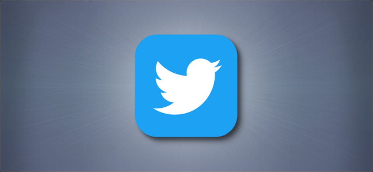 Logotipo do ícone do Twitter iOS