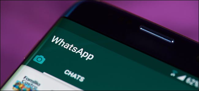 WhatsApp em um smartphone Android
