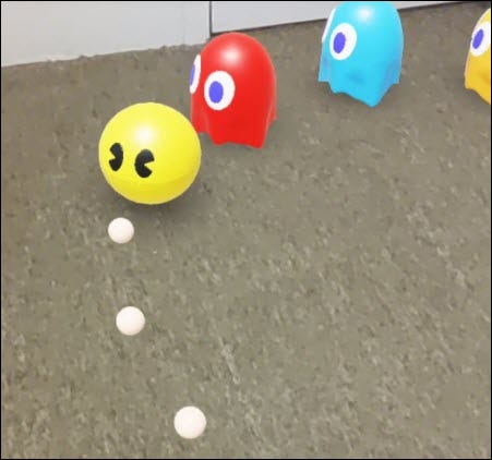 objeto 3D pac-man