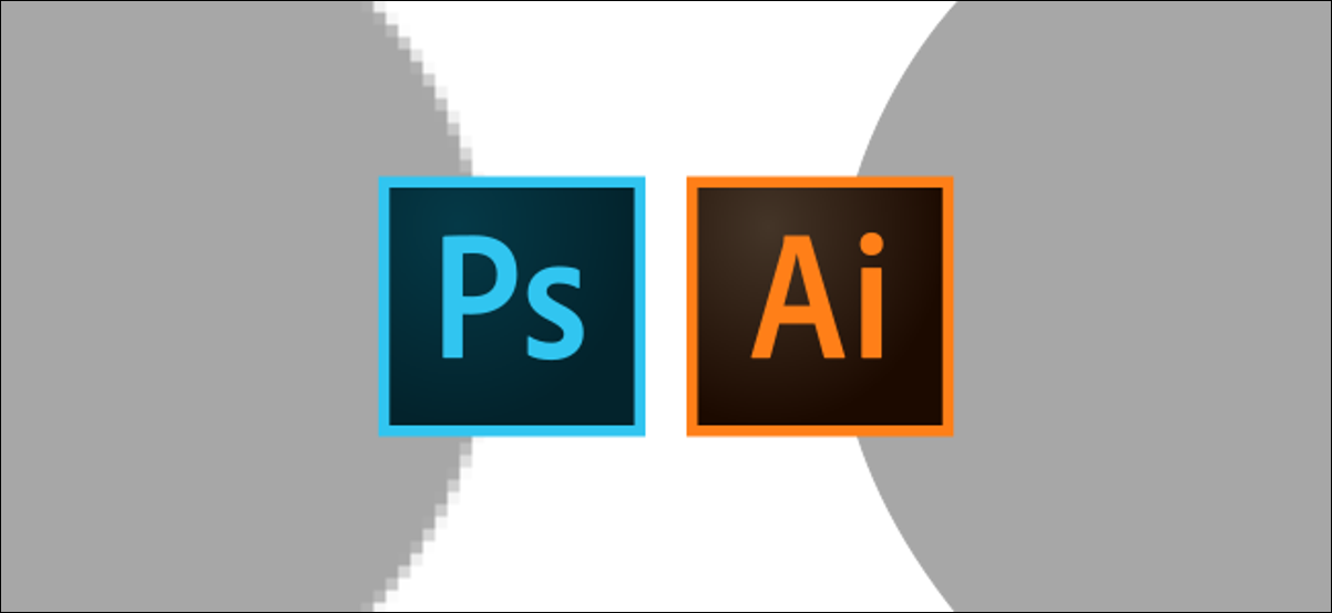 Logotipo do Photoshop e Illustrator