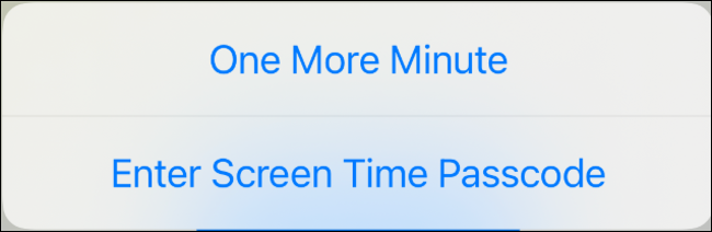 Estenda o limite de aplicativos em um minuto no iOS