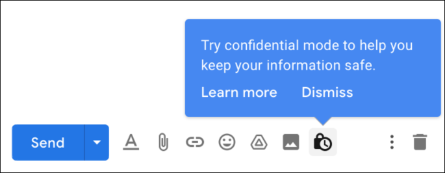 Ative o modo confidencial no Gmail