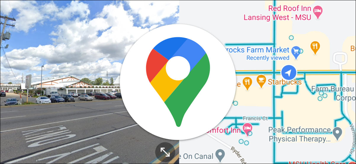 divisão do Google Maps Street View
