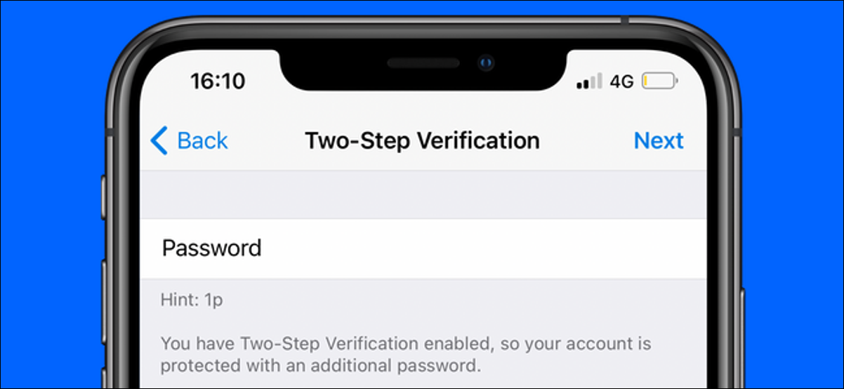A verificação em duas etapas permite que você adicione uma camada extra de segurança à sua conta do Telegram