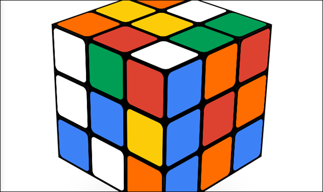 cubo de rubik do google