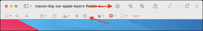 Selecione o botão Editar e clique no botão Redimensionar na barra de ferramentas.