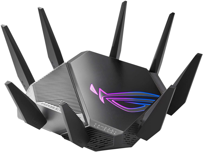 Roteador Asus GT-AXE11000 Wi-Fi 6E.