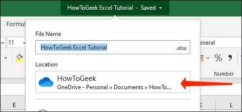 Verifique o local da pasta de salvamento para pastas de trabalho do Microsoft Excel