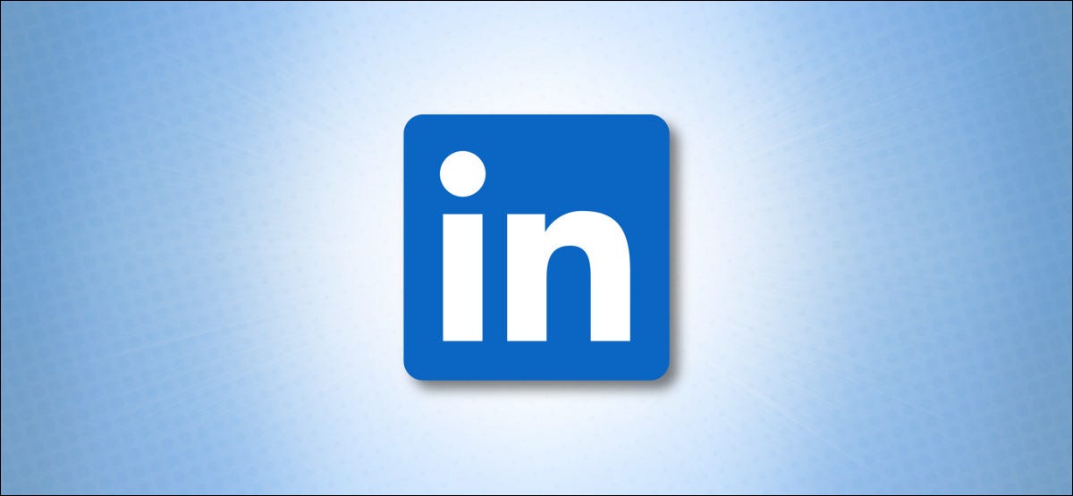 Logotipo do LinkedIn em azul