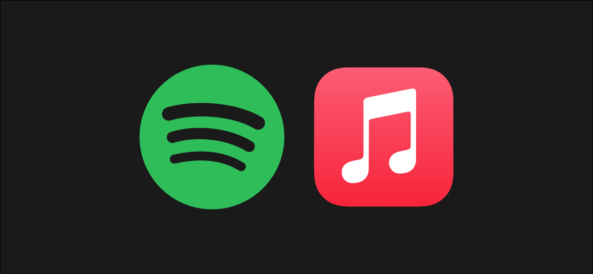 logotipos spotify e apple music