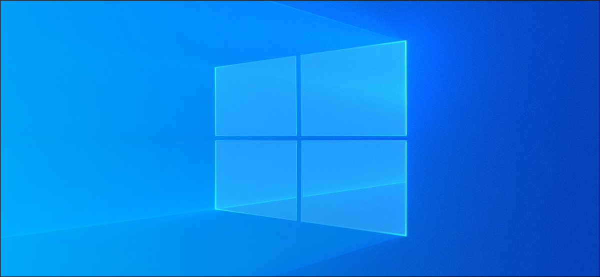Plano de fundo claro da área de trabalho do Windows 10.