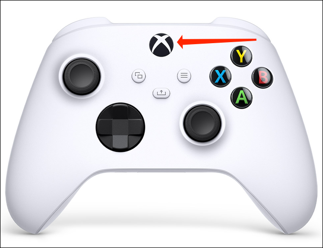 Toque e segure o botão do logotipo do Xbox por seis segundos para desligar o Xbox Wireless Controller quando estiver emparelhado com Bluetooth