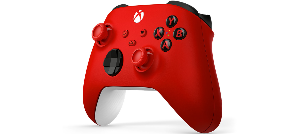 A variante da cor vermelha do Xbox Wireless Controller