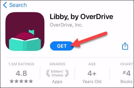 Libby na App Store.