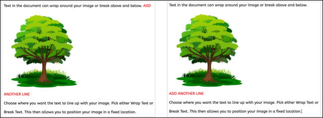 Imagem bloqueada na página do Google Docs