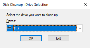 Selecione a partição com arquivos do sistema operacional Windows