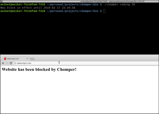 Chomper para Linux