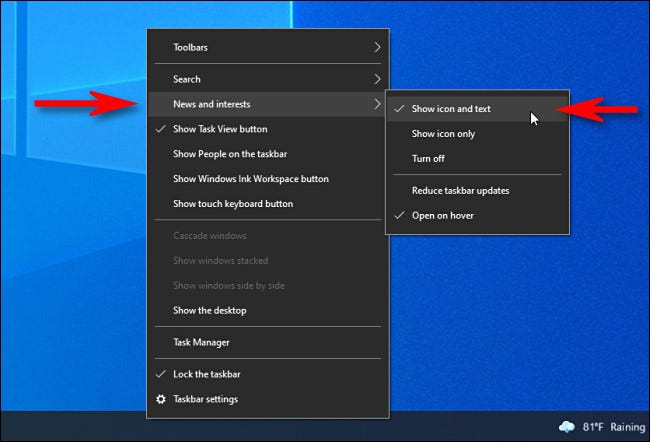 Cara Menghapus Icon Di Taskbar Windows 10