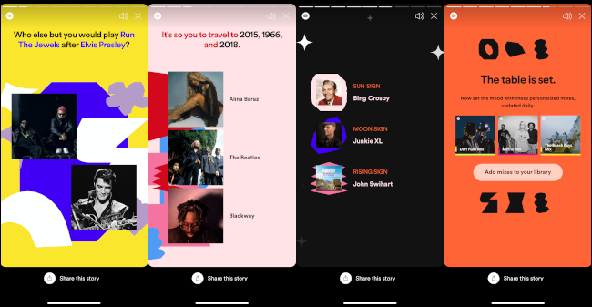 Spotify Only You slideshow.