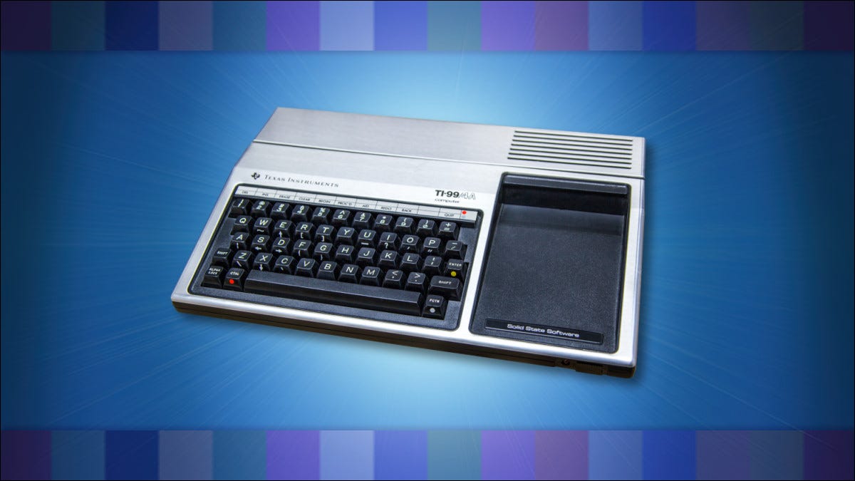 A TI-99 / 4A