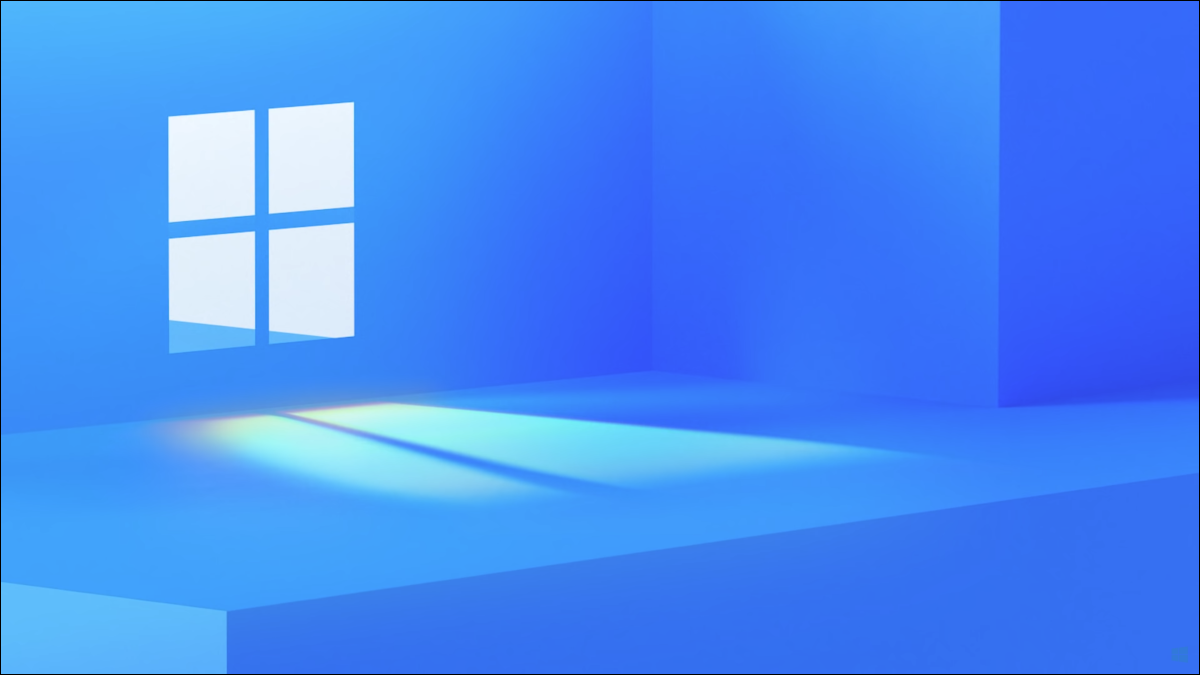 Imagem teaser do Windows 11 da Microsoft.