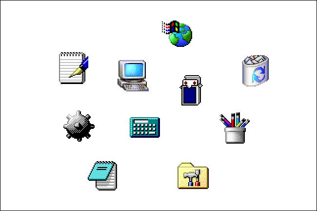 muitos iconos podrían actualizar Windows