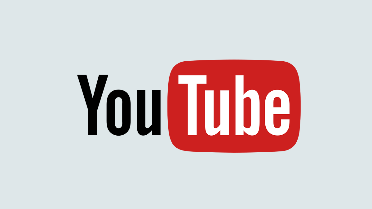 Logotipo do YouTube em uma cor de fundo sólida