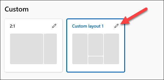 editar layout recém-criado