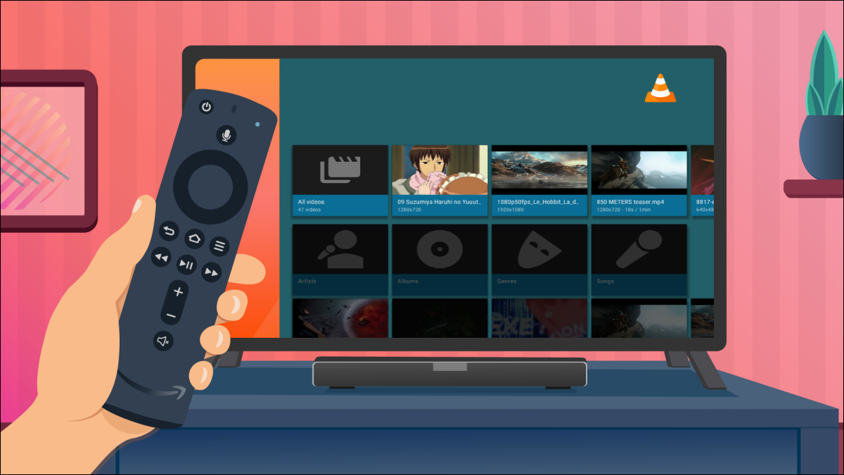 Como usar o VLC para transmitir vídeos locais na Amazon Fire TV