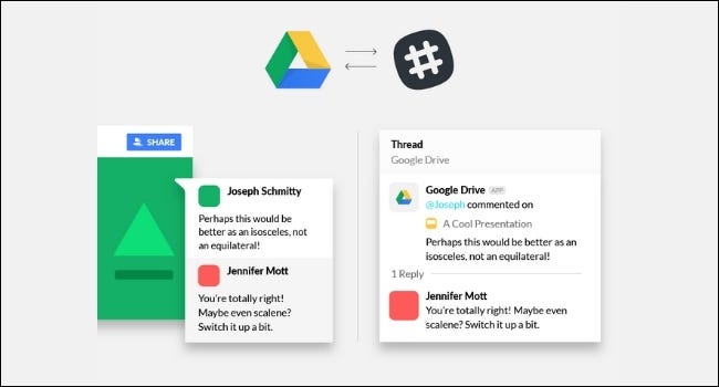 Slack Google Drive Logo Windows