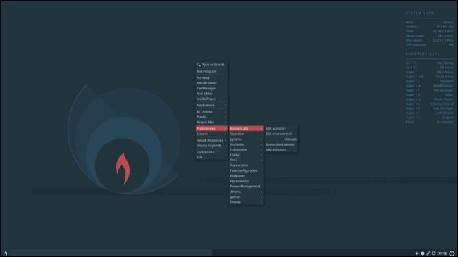 Desktop Bunsen Labs Linux