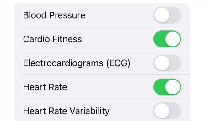 Compartilhe tópicos de saúde no aplicativo iOS Health