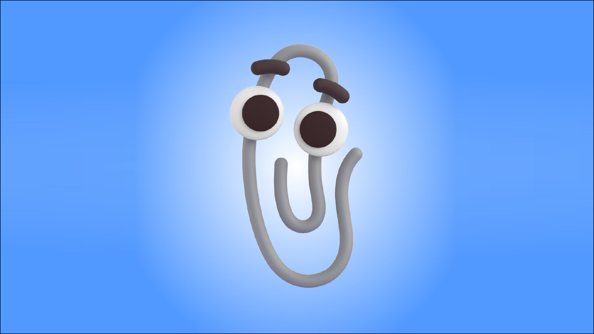 O mascote Clippy