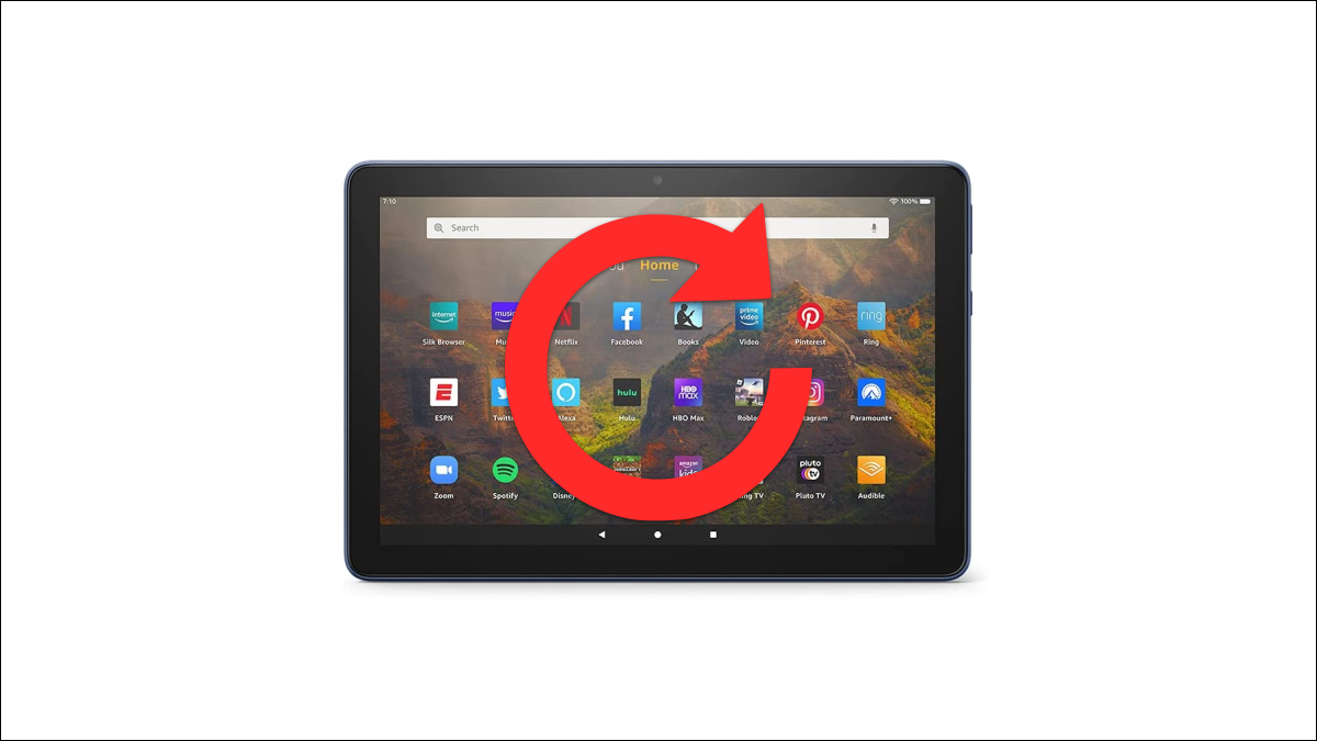 Redefinir Amazon Fire Tablet